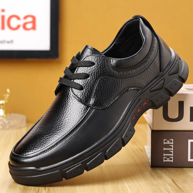 Herren Komfortable Schnürschuhe mit dämpfender Sohle und robustem Profil Nord Taschen