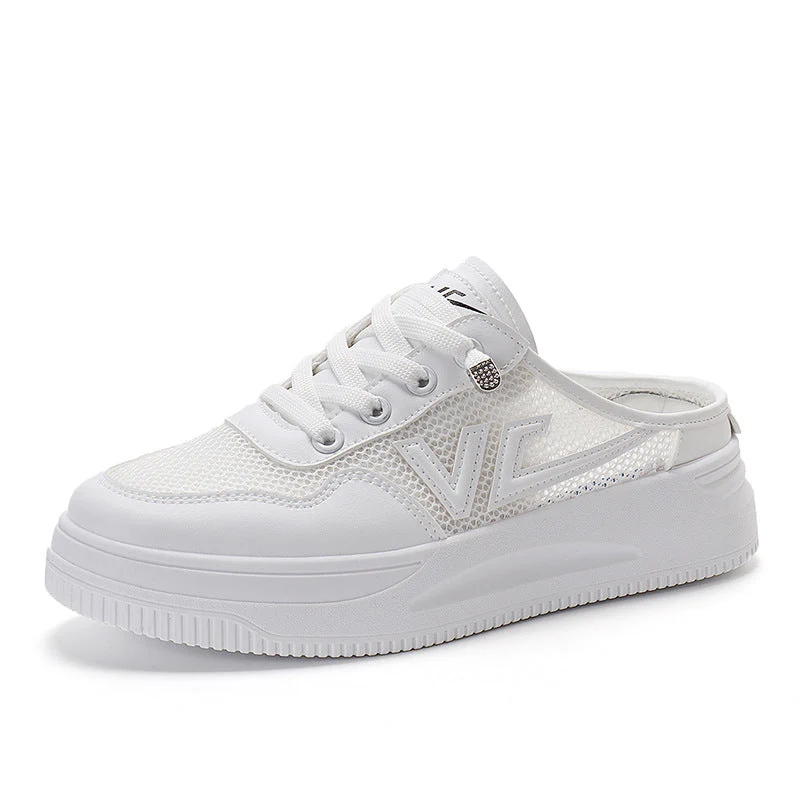 Damen Freizeitschuhe mit atmungsaktiver Netzstruktur und flexiblem Sohlenprofil