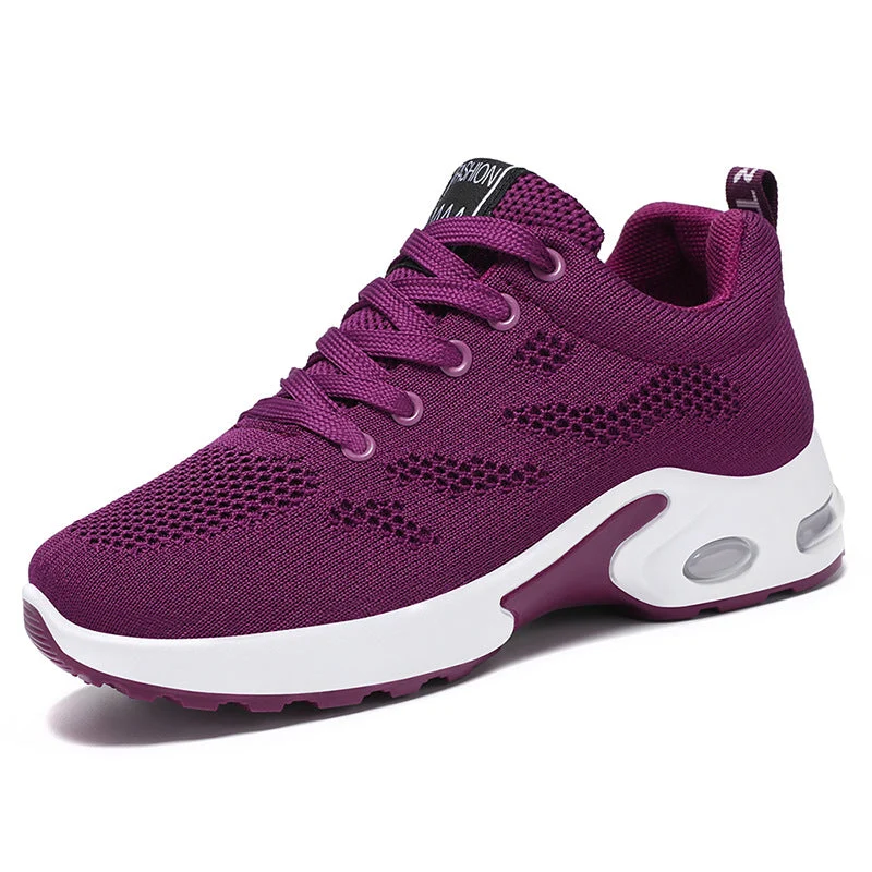 Damen Leichte und atmungsaktive Sportschuhe mit dämpfender Sohle