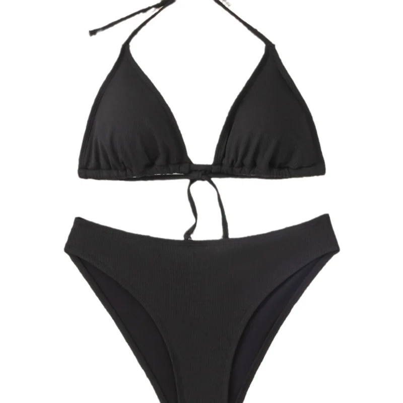 Damen Triangel-Bikini mit eleganter Schnittführung und verstellbaren Trägern