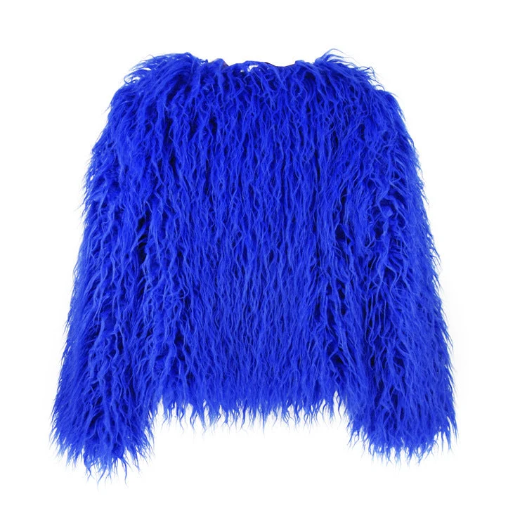 Fluffy Kurze Jacke