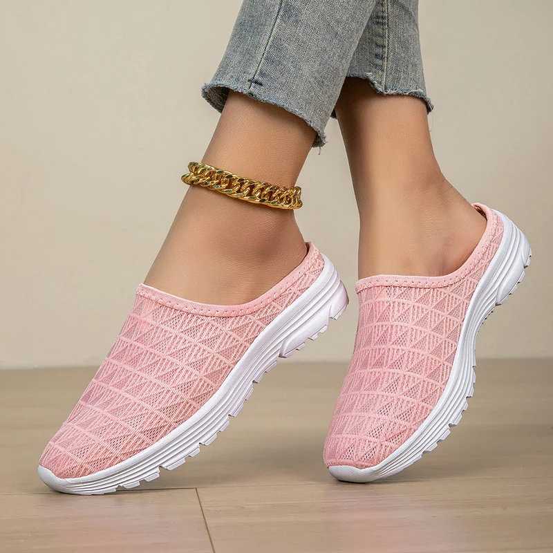 Damen Slip-On Freizeitschuhe mit atmungsaktiver Struktur Nord Taschen