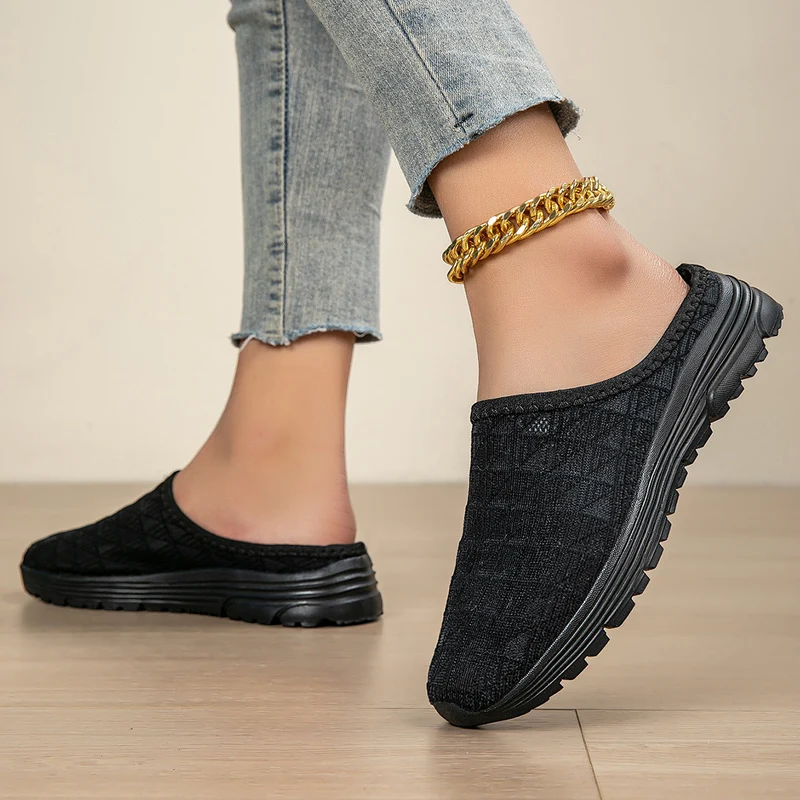Damen Slip-On Freizeitschuhe mit atmungsaktiver Struktur Nord Taschen