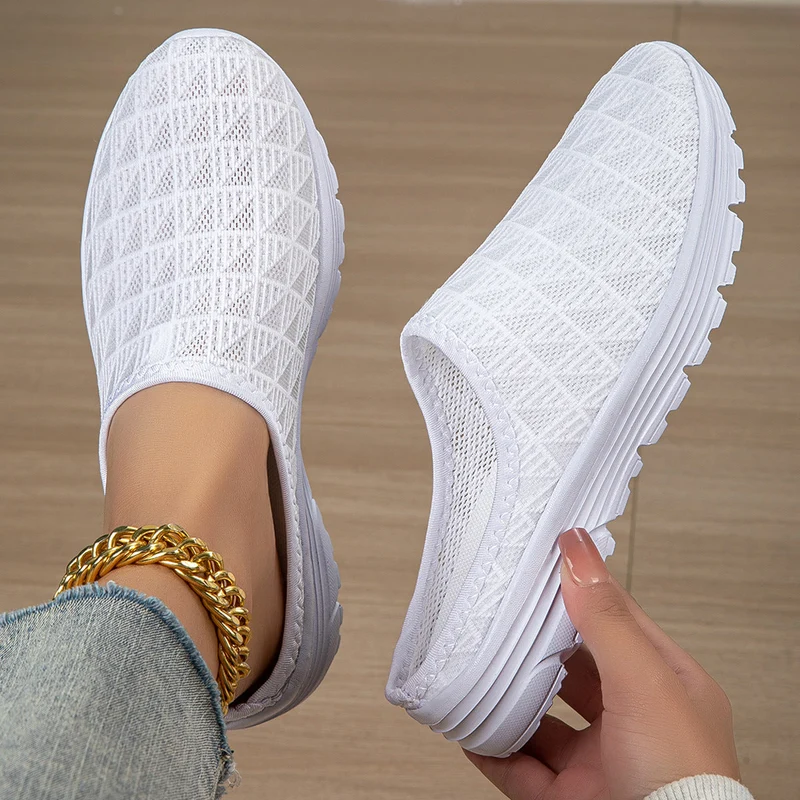 Damen Slip-On Freizeitschuhe mit atmungsaktiver Struktur Nord Taschen