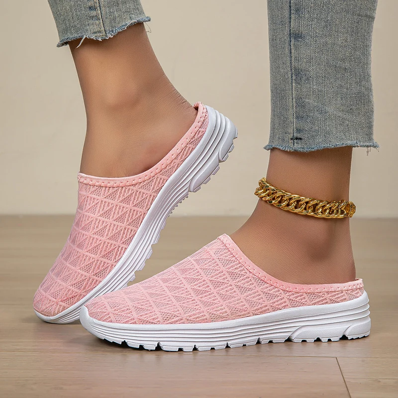 Damen Slip-On Freizeitschuhe mit atmungsaktiver Struktur Nord Taschen
