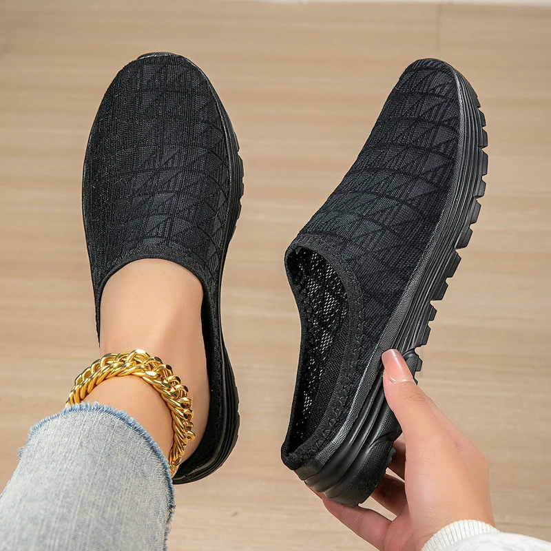 Damen Slip-On Freizeitschuhe mit atmungsaktiver Struktur Nord Taschen