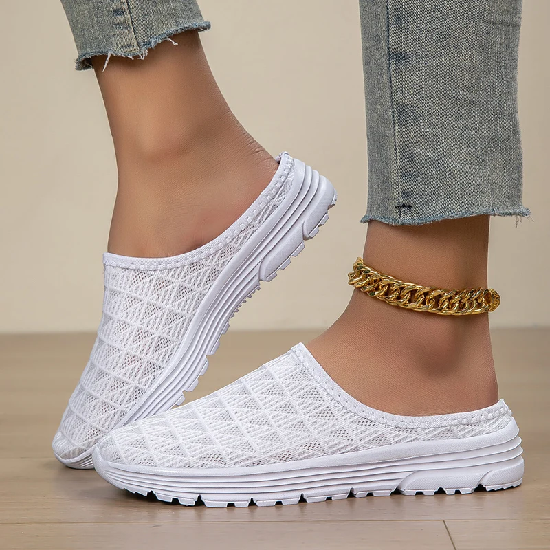 Damen Slip-On Freizeitschuhe mit atmungsaktiver Struktur Nord Taschen