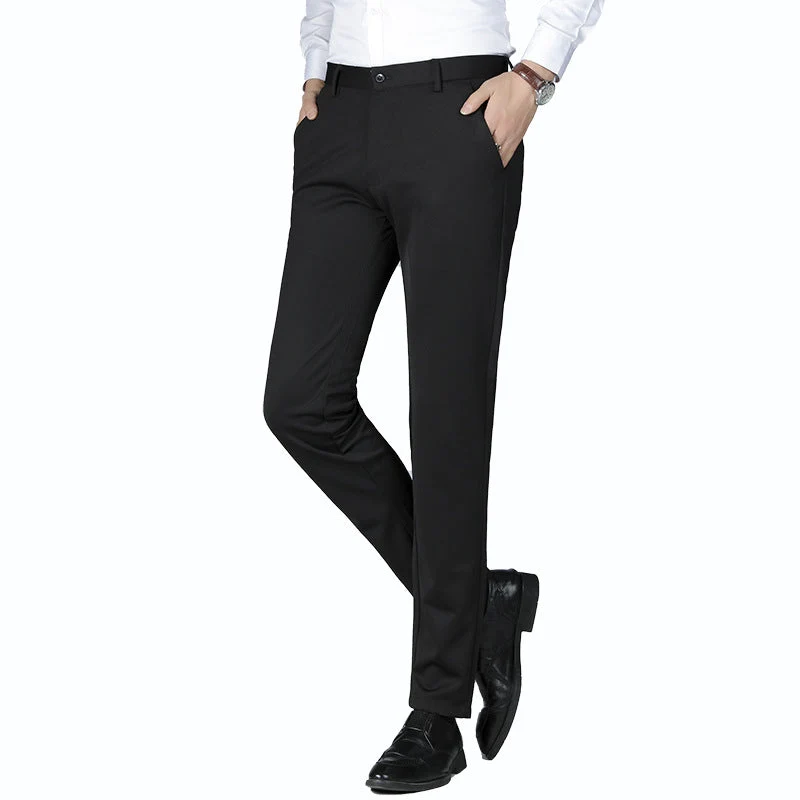 Herren elegante Anzughose mit schmalem Schnitt Nord Taschen