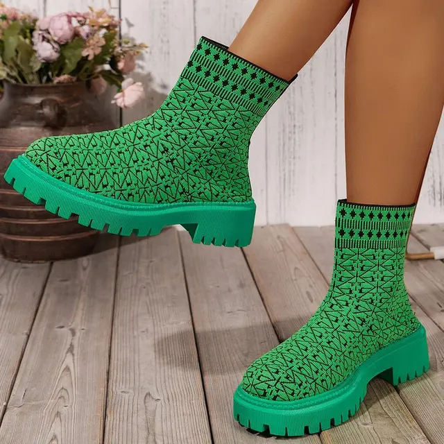 Nord Taschen | Klobige Stiefeletten für Damen