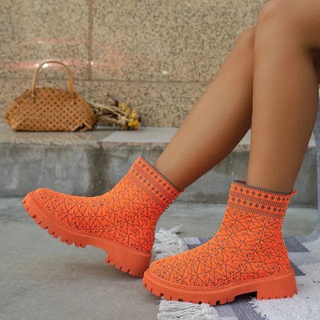 Nord Taschen | Klobige Stiefeletten für Damen