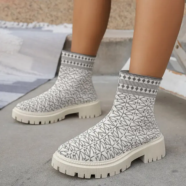 Nord Taschen | Klobige Stiefeletten für Damen