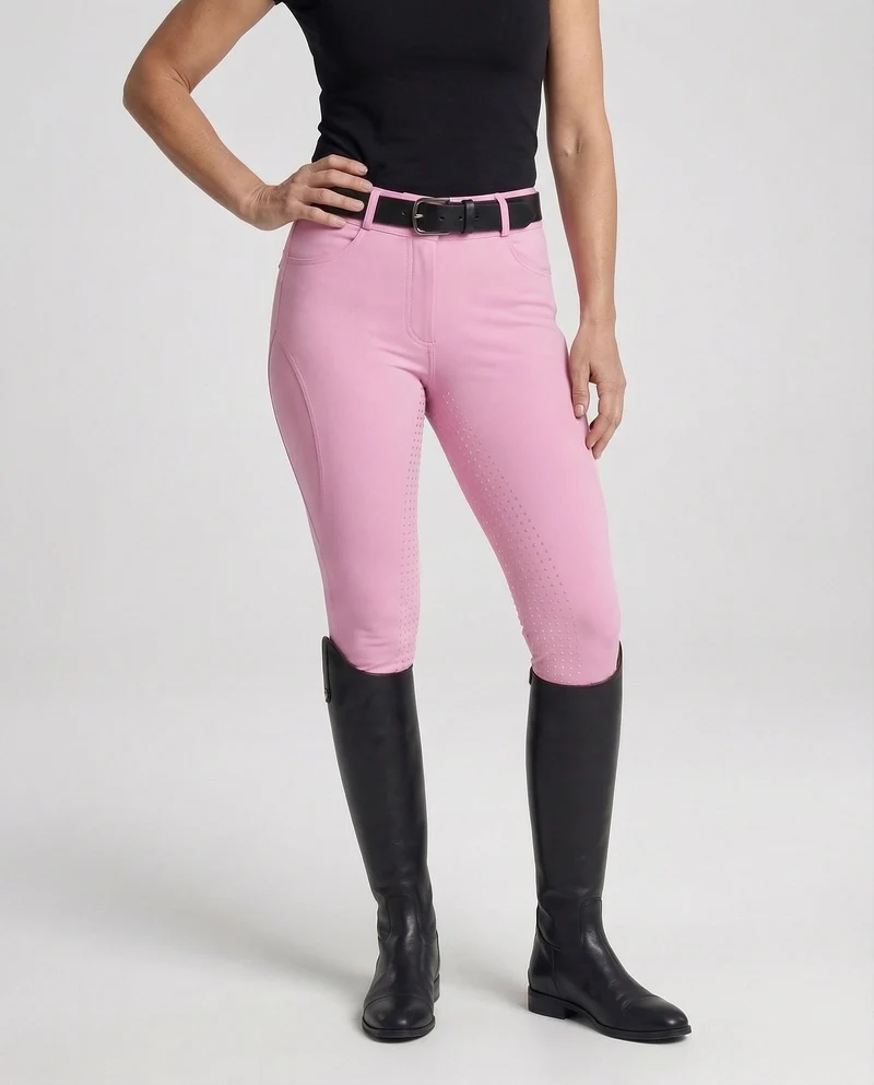 Damen Reithose mit Silikonvollbesatz