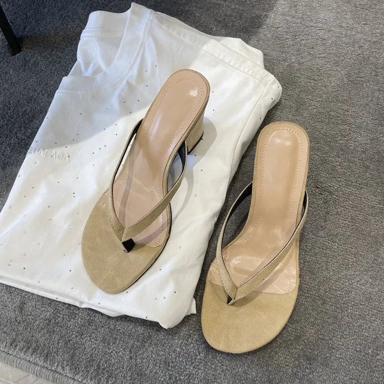 Damen Zehentrenner mit elegantem Design und komfortablem Fußbett