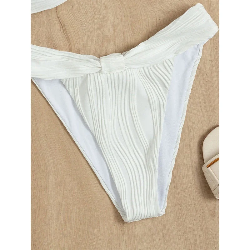 Damen Bandeau-Bikini mit Raffungen Nord Taschen