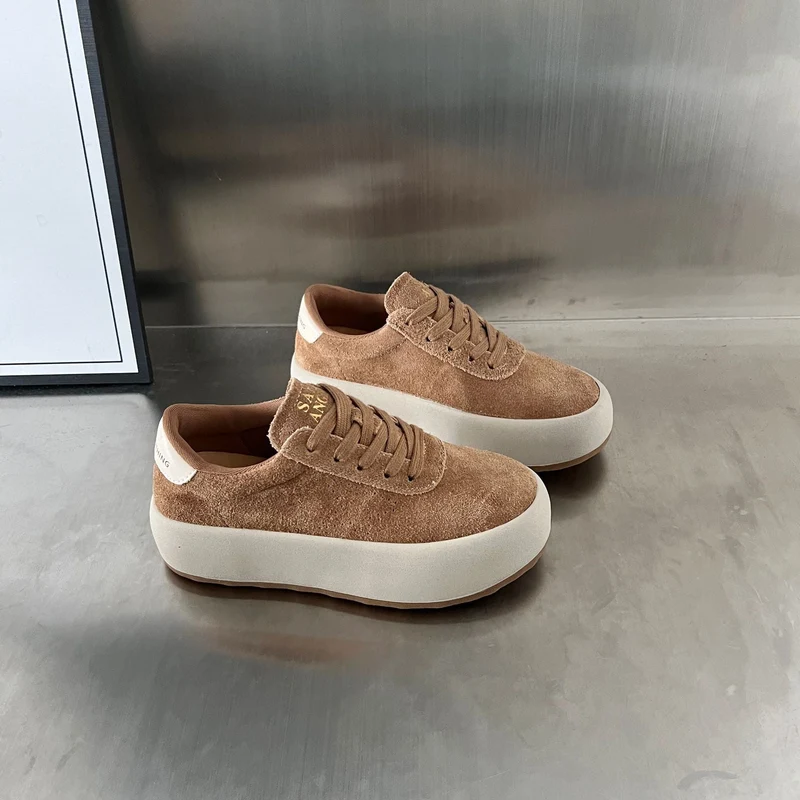 Damen Sneaker aus hochwertigem Wildleder mit dämpfender Sohle Nord Taschen