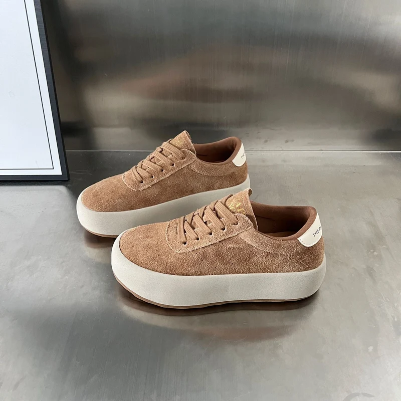 Damen Sneaker aus hochwertigem Wildleder mit dämpfender Sohle Nord Taschen