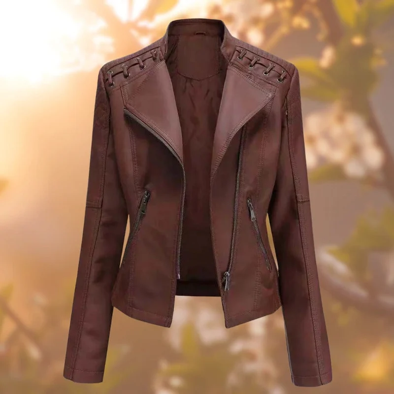 Damen Lederjacke