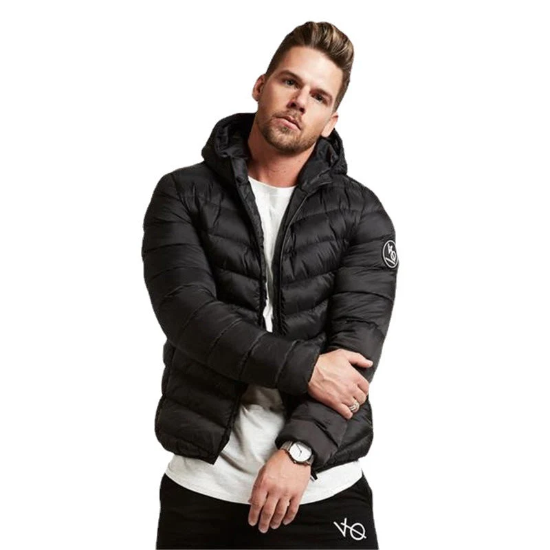 Herren leichte Daunenjacke