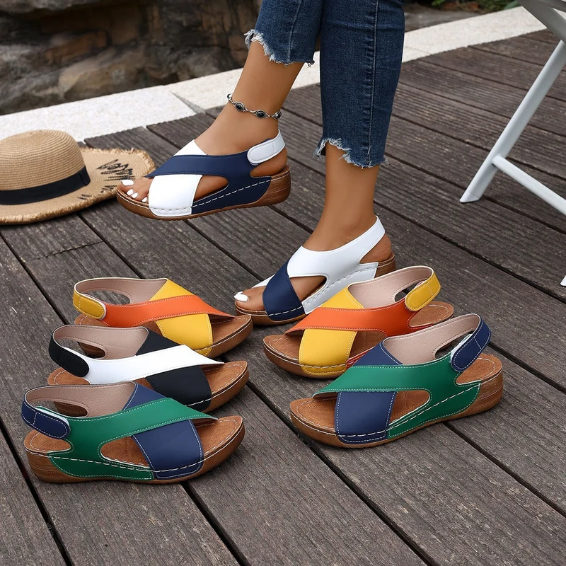 Damen bequeme Sandalen Nord Taschen