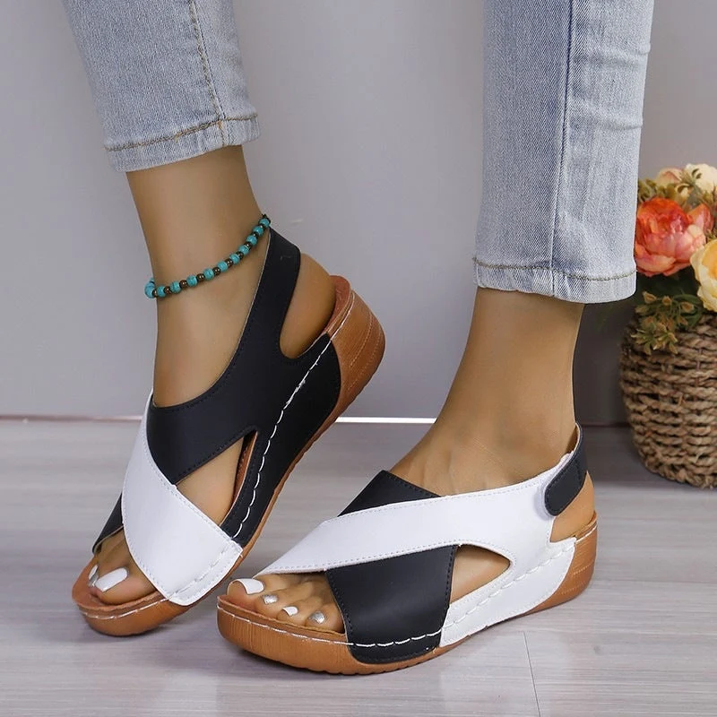 Damen bequeme Sandalen Nord Taschen