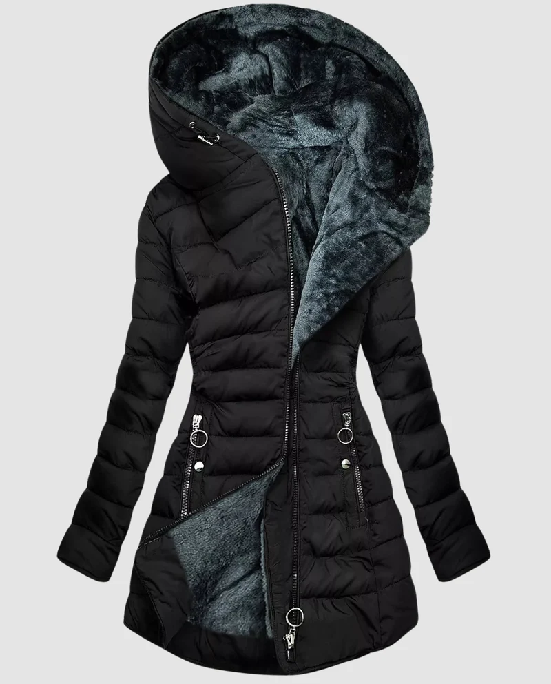 Lange Winterjacke Damen