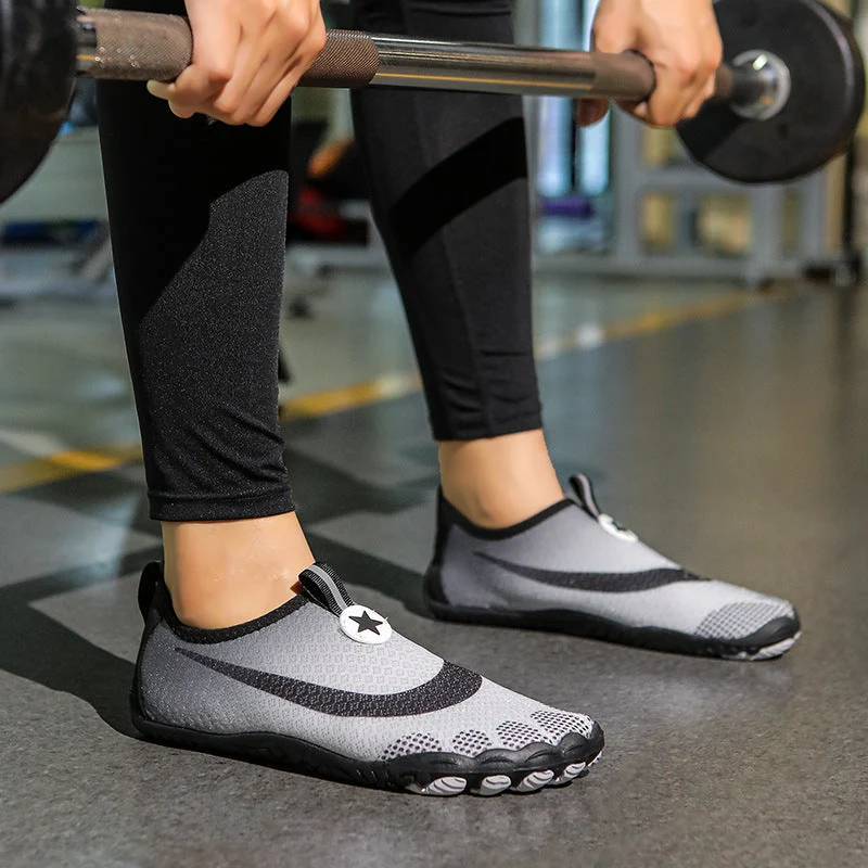 Damen Flexibles Badeschuh mit rutschfester Sohle und atmungsaktivem Obermaterial Nord Taschen