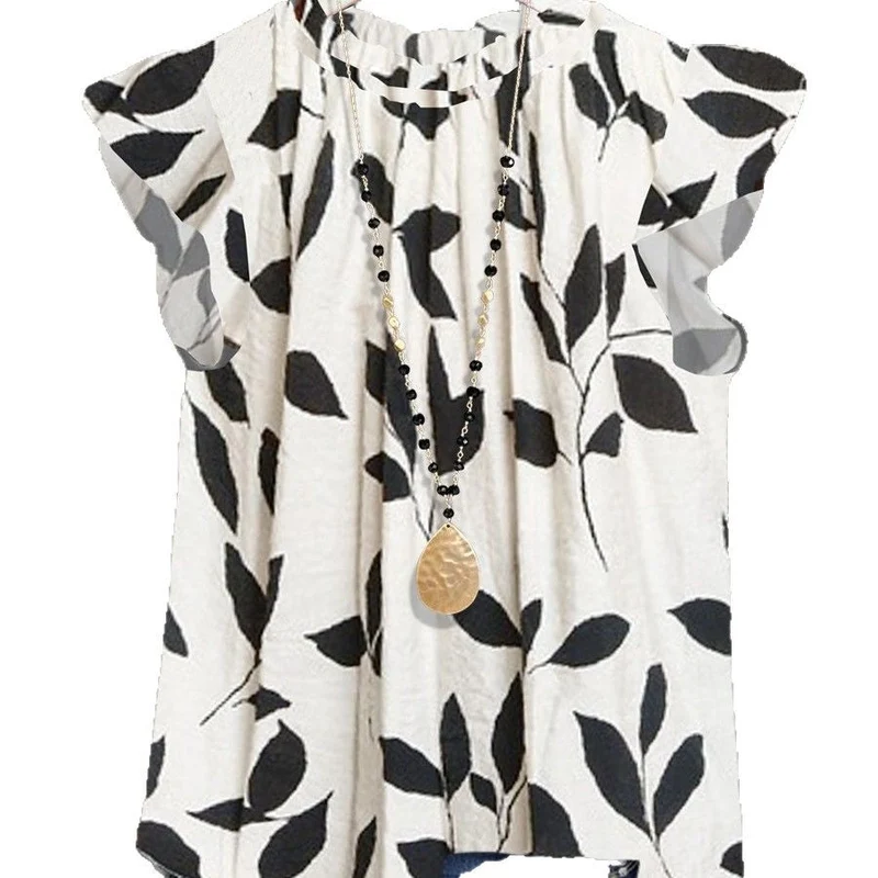 Damen Bluse mit floralem Design