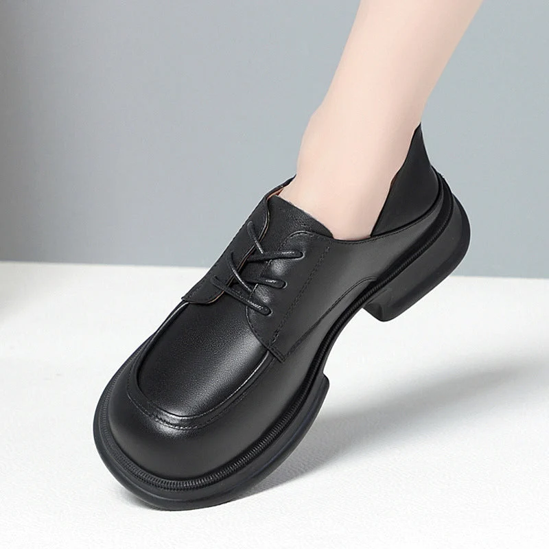 Damen Stilvolle Schnürschuhe mit ergonomischem Fußbett