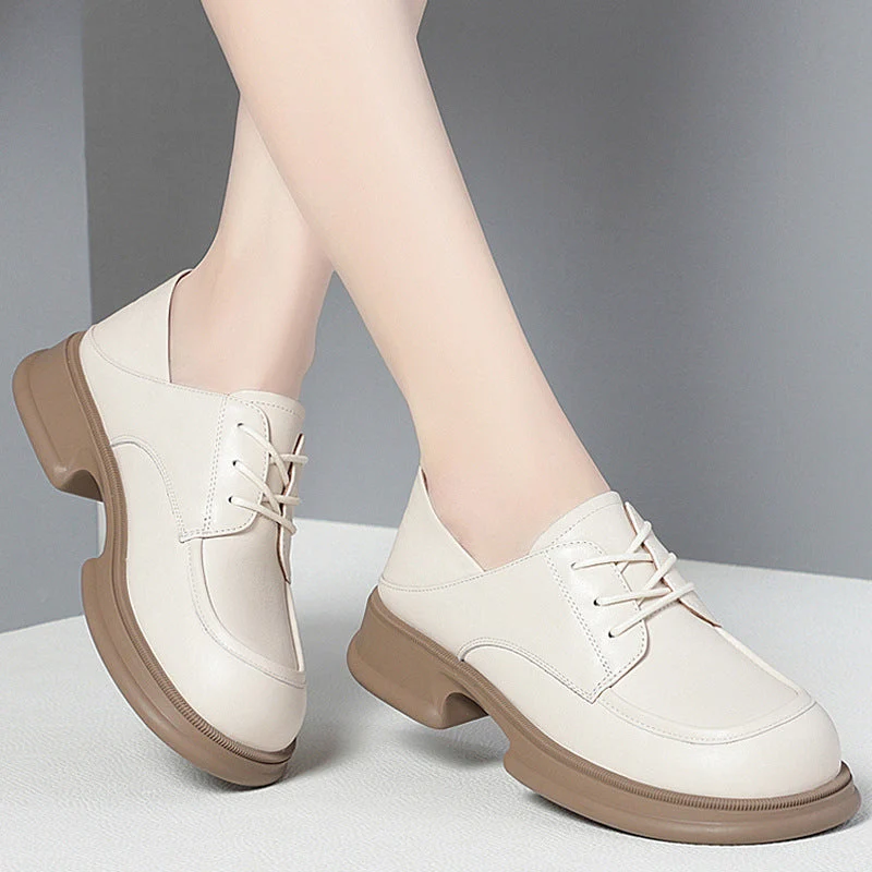 Damen Stilvolle Schnürschuhe mit ergonomischem Fußbett
