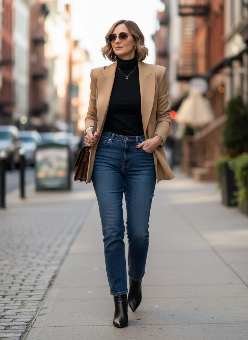 Nord Taschen | Blazer Damen Elegant Chic und Bequem für Alle Anlässe