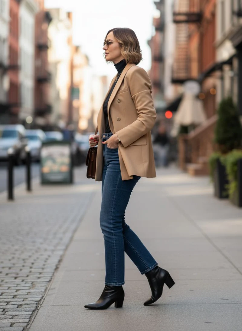 Nord Taschen | Blazer Damen Elegant Chic und Bequem für Alle Anlässe