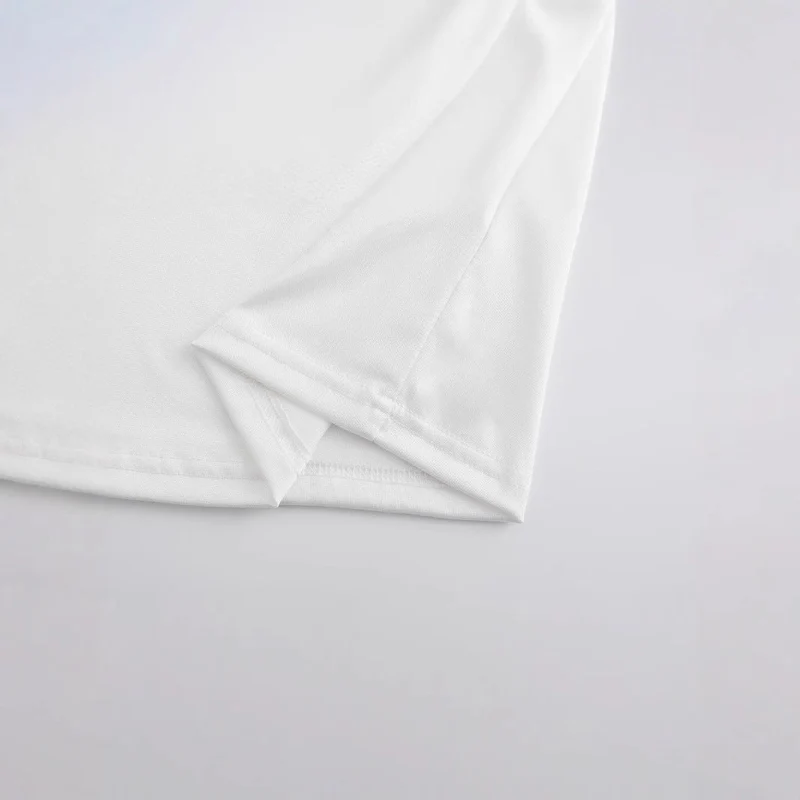 Damen Crop-Shirt mit kreativem Cowboy-Statement