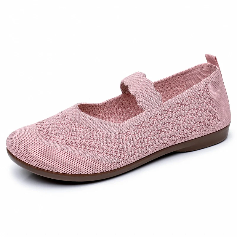 Damen Komfortable Slip-On Ballerinas