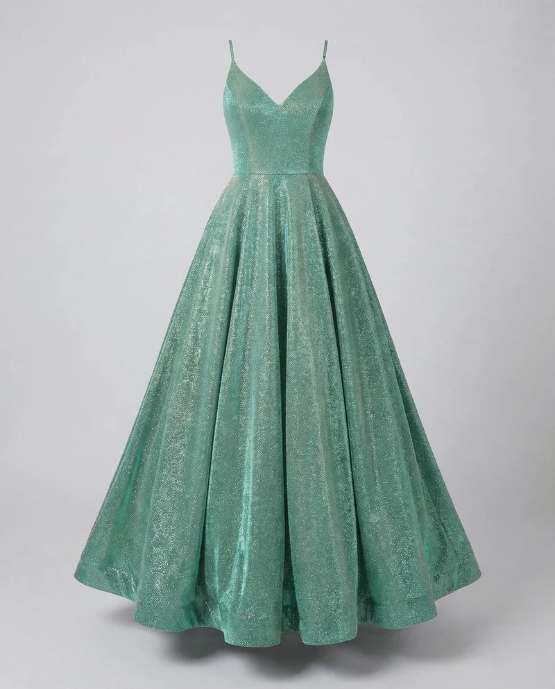 Damen Prinzessinnen-Ballkleid Korsage Volant-Tellerrock