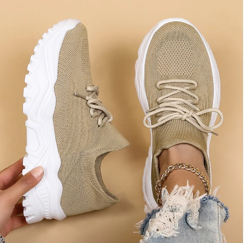Orthopädische Sportschuhe | Chunky | Mesh | Slip-on Sneaker | Sportschuhe für Frauen