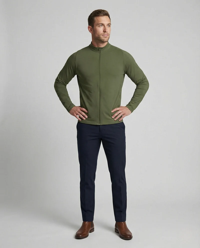 Laufjacke Figurbetont Mit Stretch Herren