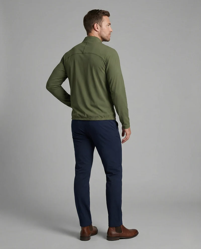 Laufjacke Figurbetont Mit Stretch Herren