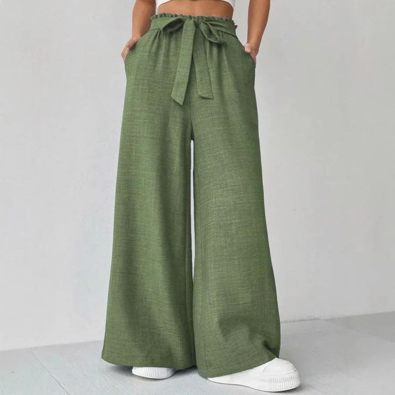 Damen Weite Hosen Nord Taschen