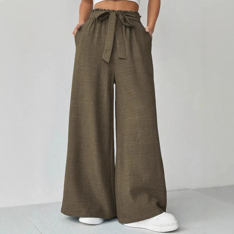Damen Weite Hosen Nord Taschen