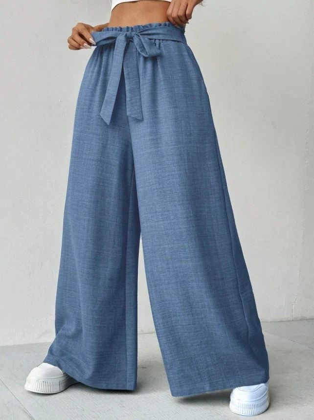 Damen Weite Hosen Nord Taschen