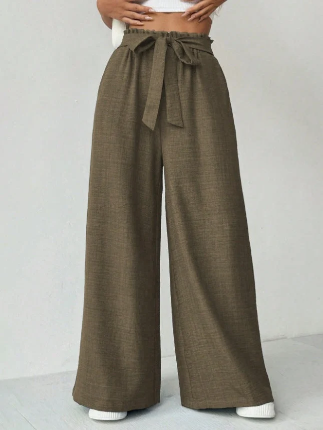 Damen Weite Hosen Nord Taschen