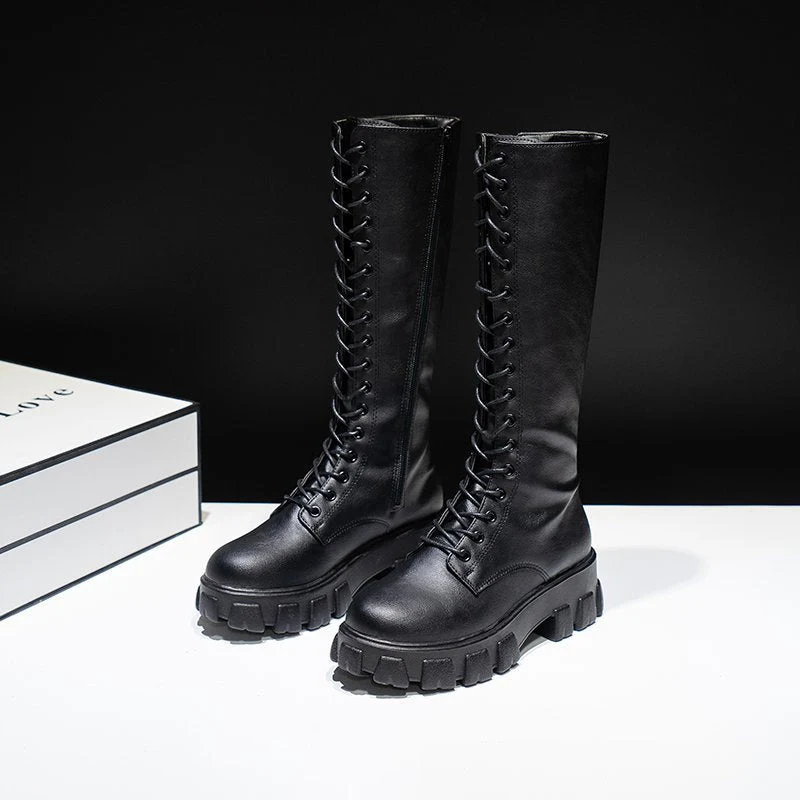 Stilvolle kniehohe Stiefel für Damen
