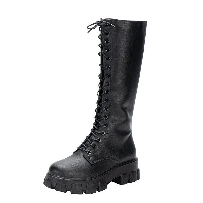 Stilvolle kniehohe Stiefel für Damen