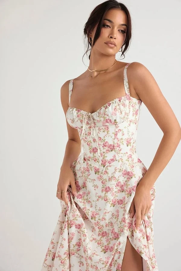 Trendiges Bustier-Sommerkleid für Damen - Elegant und Figurschmeichelnd