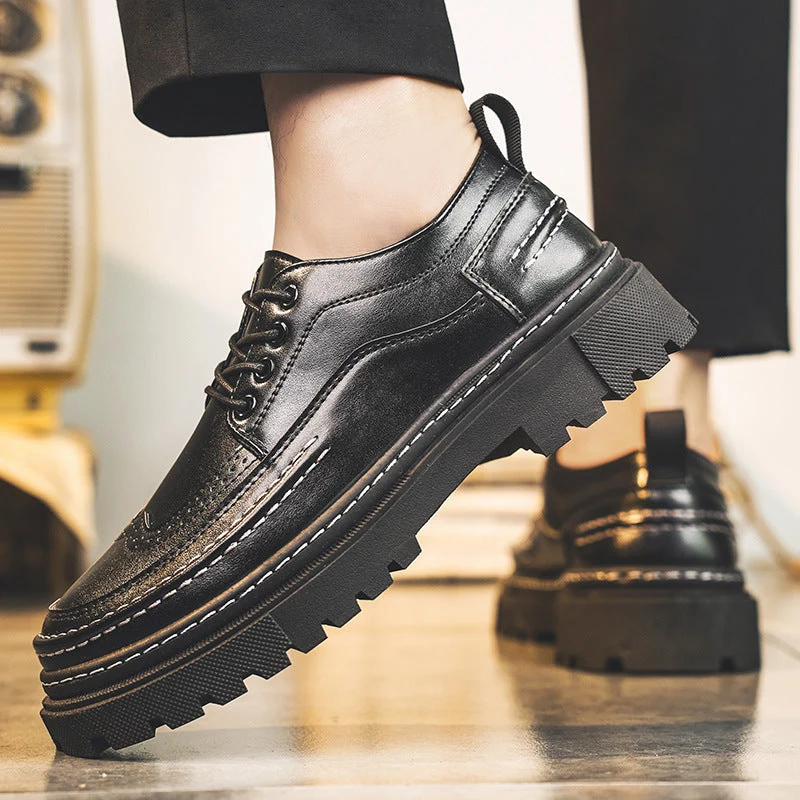 Damen Urbanen Plateau Schnürschuhe mit modischem Design und stabiler Sohle Nord Taschen