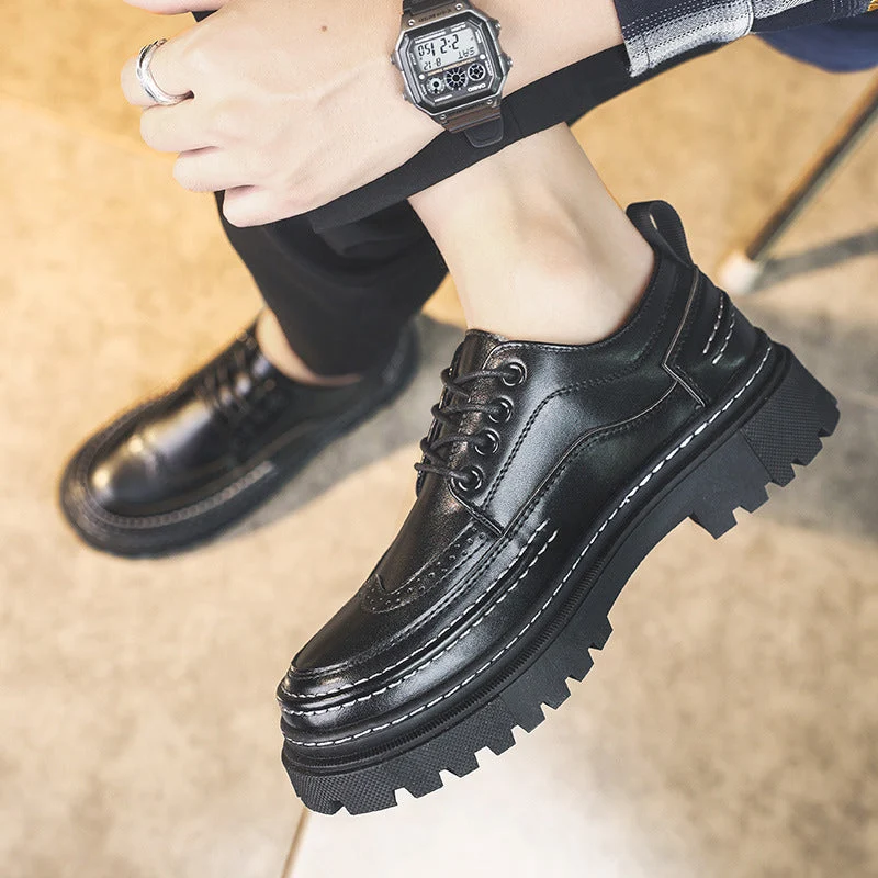 Damen Urbanen Plateau Schnürschuhe mit modischem Design und stabiler Sohle Nord Taschen