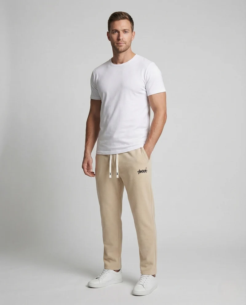 Herren weite Sweathose mit Komfortbund