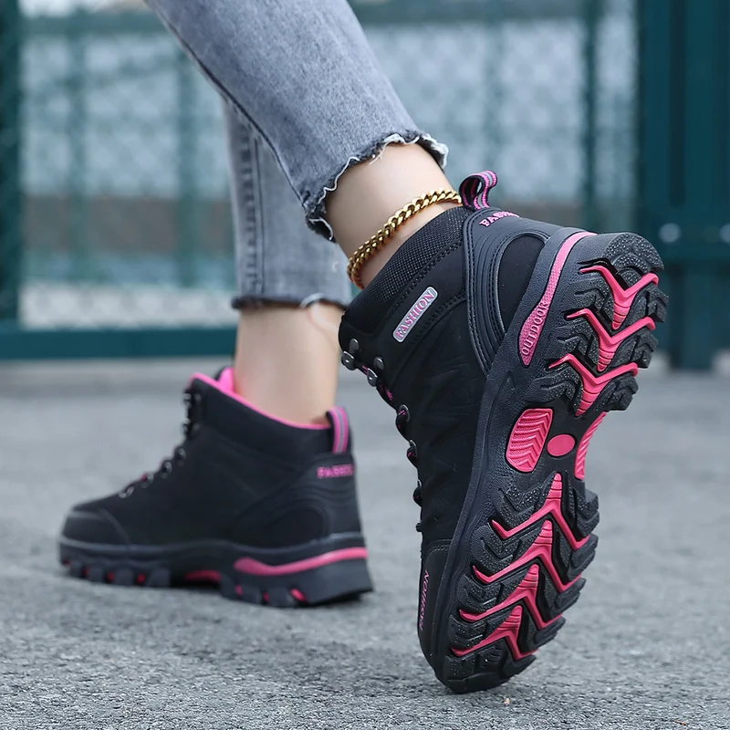 Damen Multifunktionale Wanderschuhe mit grober Profilsohle und wasserabweisendem Obermaterial Nord Taschen