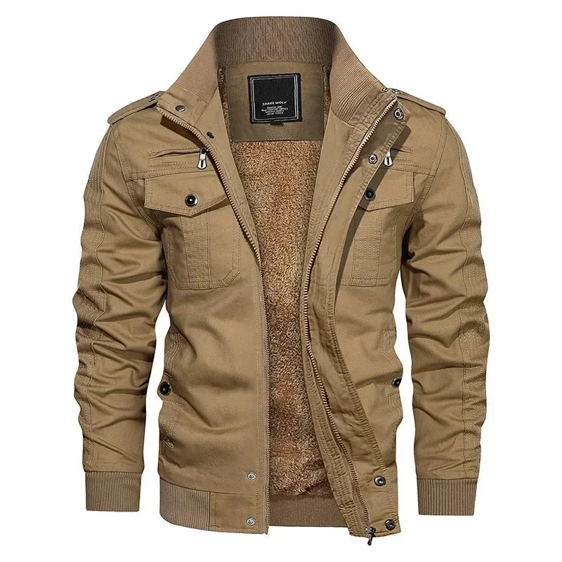 Elegant Männerjacke Ohne Kapuze