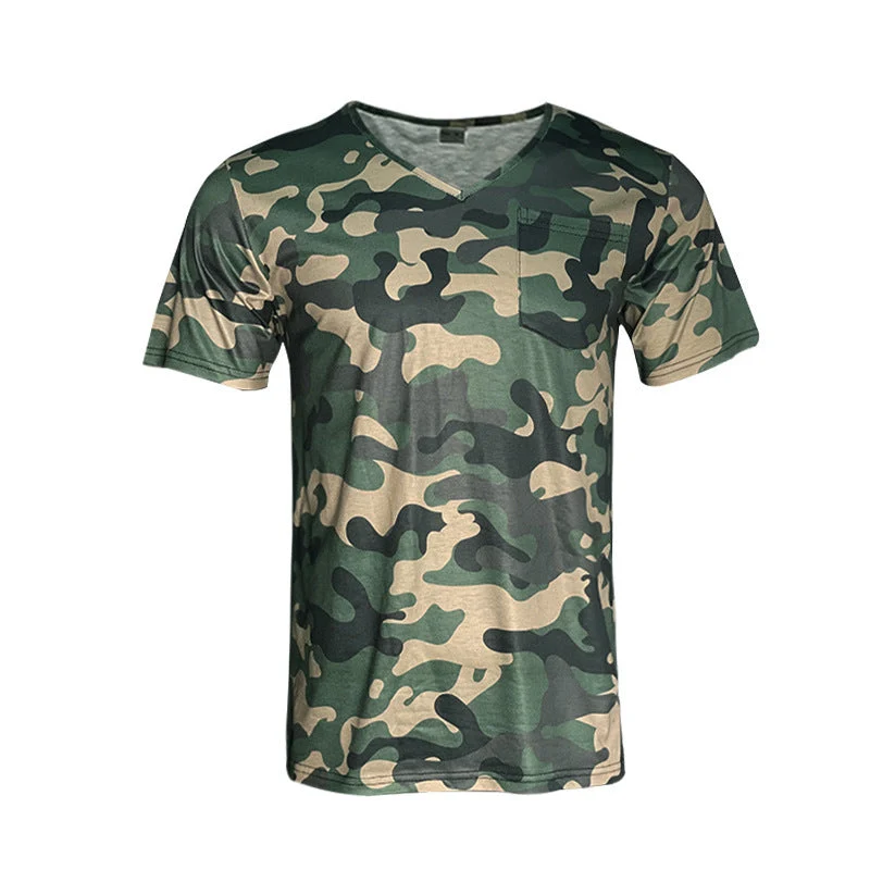 Herren Camouflage T-Shirt